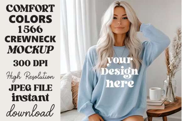 Comfort Colors 1566 Mockup Chambray 4 Review