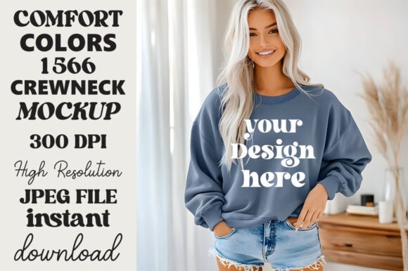 Comfort Colors 1566 Mockup Denim 27 Review for Real Projects