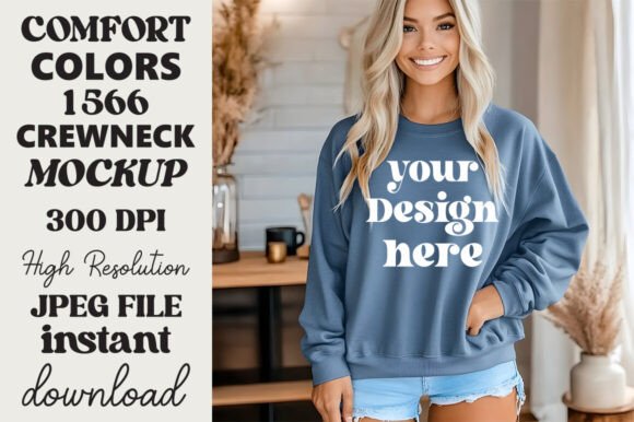 Comfort Colors 1566 Mockup Denim 7 Review