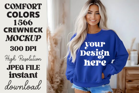 Comfort Colors 1566 Mockup Flow Blue 10 Review