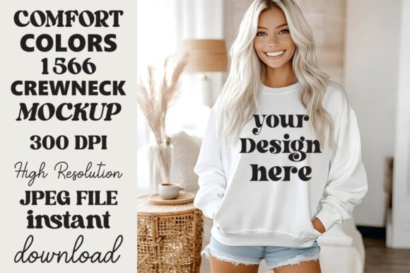 Comfort Colors 1566 Mockup White 27 Review for Real Embroidery Projects