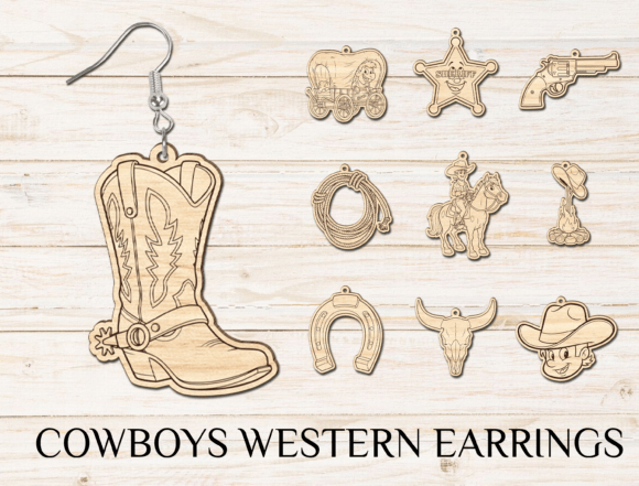 Cowboys Western Earrings SVG Bundle Review for Real Projects