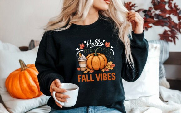 Hello Fall Vibes T-shirt Design PNG: A Designer’s Practical Take