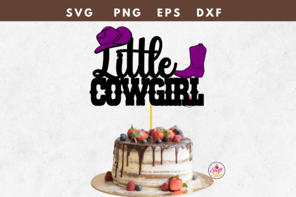 Little Cowgirl Cake Topper SVG Review for Real Projects